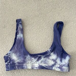 Dippin' Daisy's Blue Tie-Dye bikini top